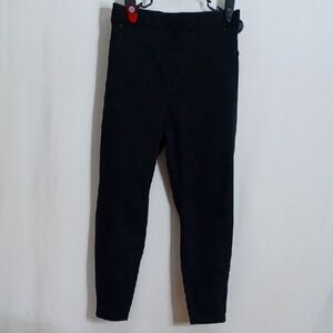 Terra & Sky Black Skinny Streich Slacks Leggions